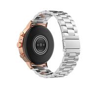 H.May Bracelet de Montre Métal 18mm, Acier Inoxydable Remplacement Montre Bande Compatible avec Withings Activite, Vivoactive 4S/3S, Huawei Fit 18mm 20mm 22mm