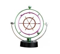 (H)Motion Machine Freestanding Rotatable Wrought Iron Frame Physics Celestial Ball Perpetual Motion Toy Home Decoration