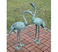 H. Packmor GmbH Sculpture en bronze Couple de grues Gargouilles