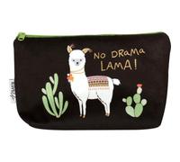 H:)PPY life Die Geschenkewelt 45571 Trousse avec lama et cactus, 20 cm x 12 cm x 4 cm, avec fermeture éclair, cadeau en polyester, multicolore