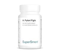 H. Pylori Fight - Lactobacillus Reuteri - Aide à Combattre Helicobacter Pylori - Contribue à Atténuer les Problèmes Liés à l'Estomac - Sans OGM - Sans Gluten - Supersmart