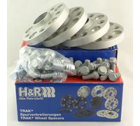 H&R 42/50 mm Élargisseurs de voie Argent Pour VW Amarok T5 T6 Bus Touareg