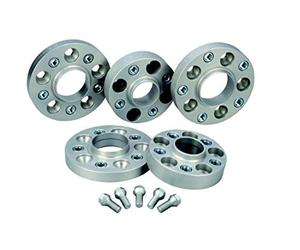 H&R 60556651 Élargisseur de voie Arrière Entretoise de roue Espaceur de roue, Silber