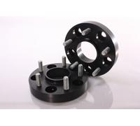 H&R Set des espaceurs de roues Système-DRM 40mm par essieu - Cartouche de boulon 5x120 - Moyeu 64,0mm - Taille de boulon M14x1,5 - compatible avec Honda - Noir