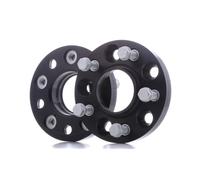 H&R Set des espaceurs de roues Système-DRA 40mm par essieu - Cartouche de boulon 5x120 - Moyeu 72,5mm - Taille de boulon M12x1,5 - compatible avec BMW - Noir