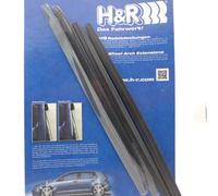 H&R Cache De Roue Élargissement D'Aile Bande De Roue 7Mm Noir 4 Pcs. FIT03