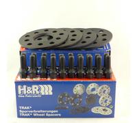 H&R Élargisseur de voie B1055665 2x5 mm Noir
