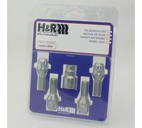H&r Écrous pour Jantes Verrouillage de Jante Lot M12x1, 5x28mm Cone Composite