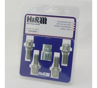 H&r Écrous pour Jantes Verrouillage de la Lot M14x1, 5x28mm Bille 1452802KEY4 1