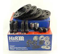 H&R Élargissement 20/40mm Noir pour A2 A3 Tt Leon Skoda Golf Passat Polo