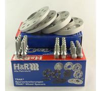 H&R Élargissement 40/50mm Argent pour Astra Calibra Corse Kadett Tigre Vectra