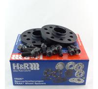 H&R Élargissement ABE pour Audi A4 A5 A6 A7 Type B8 4G 20 mm Noir XB55668-10