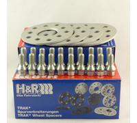 H&R Élargissement De Voie 10/10Mm Argent Pour Alfa 164 166 Spider GTV