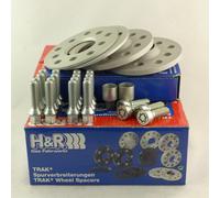 H&R Élargissement De Voie 10/20Mm Argent Pour Volvo S60 Type R V70 Type S