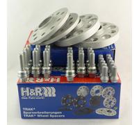 H&R Élargissement De Voie 24/50Mm Argent Pour Audi Q5 SQ5 Type 8R 8R1 Q7 SQ7 4M