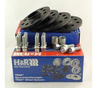 H&R Élargissement De Voie 32/36Mm Noir Pour Seat Mii Type AA AAE AAN VW Up
