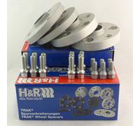 H&R Élargissement De Voie 36/50Mm Argent Pour Smart