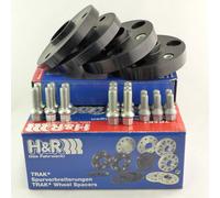 H&R Élargissement De Voie 36/50Mm Noir Pour Smart