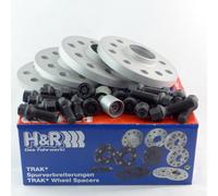 H&R Élargissement De Voie AV+AR ABE Pour MB Classe C Type 205 26/30Mm Argent/SW