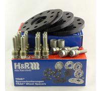 H&R Élargissement des Voies 10/28mm Noir pour Porsche 981 982 986 987 991 996