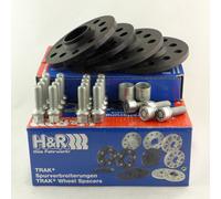 H&R Élargisseur de voie Entretoise de roue B1655573 Essieu avant pour VW 8mm