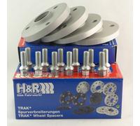 H&R Élargissement des Voies 36/40mm Argent pour Puce