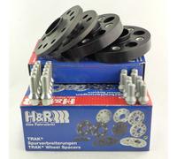 H&R Elargisseurs de voie 30/60mm Noir Pour BMW X5 X70 E70
