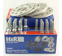 H&R Kit Double Largeur 10/10 mm Argent Pour VW Bus T2 T3 Avant+Arrière