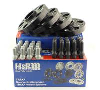 H&R Rallonge d’empattement 40/80mm Noir Pour BMW Série 5/D (E39)
