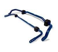 H&R Set des Barres Antiroulis compatible avec Audi A5/S5/RS5 Coupé/Sportback/Cabrio 2016- Audi A4/S4/RS4 Sedan/Avant 2015- AV32/AR22mm, Bleu