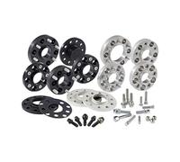 H&R Set des espaceurs de roues Système-DRA 60mm par essieu - Cartouche de boulon 3x112 - Moyeu 57,0mm - Taille de boulon M12x1,5 - compatible avec Smart - Noir