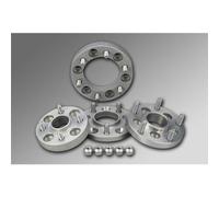 H&R Set des espaceurs de roues Système-DRS 30mm par essieu - Cartouche de boulon 5x114,3 - Moyeu 67,1mm - Taille de boulon M12x1,5 - compatible avec Mitsubishi