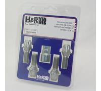 H&R Verrous De Jante Ensemble M14x1,5x31mm Conique 1453101KEY4|2