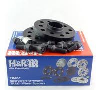 H&R Élargisseur de voie B55573-15 2x15 mm (30 mm) Noir 5x112 ABE