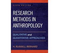 H. Russell Bernard Research Methods in Anthropology (Poche)