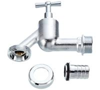 H & S 92150020 Soupape de vidange avec raccord de tuyau 1,9 cm Chromé mat
