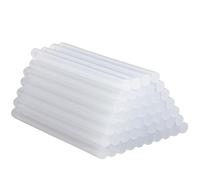 H&S Baton de Colle Chaude pour Pistolet à Colle - 50 pcs - 7mm x 100mm Recharge Colle a Fondre en Résine EVA - Bâton Adhésif Clair pour Bricolage et Arts Créatifs