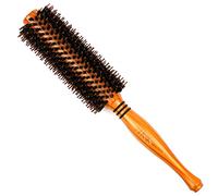 H&S Brosse Ronde Pour Séchage - 50mm - Brosses de Coiffure avec Poils de Sanglier pour Donner du Volume - Brosse Brushing Professionnel