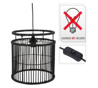 H&S Collection Lampe Suspendue Plafonnier Luminaire Lustre Salon Multicolore vid