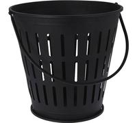H&S décoration du tuyau de carburant en métal noir 38 cm métal