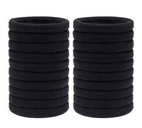 H&S Élastique à Cheveux pour Femme & Fille - Lot 50 x 10mm - Élastiques Multicolores sans Métal Tous Types de Cheveux - Elastiques Sans Trace - Elastique & Chouchou Femme & Homme