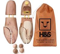 H&S Embauchoir à Chaussures - Lot d'une paire d'Embauchoirs - Elargisseur de Chaussure pour Homme et Femme - Ecarteur de Chaussure en Bois de Cèdre