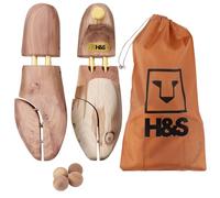 H&S Embauchoir à Chaussures - Lot d'une paire d'Embauchoirs - Elargisseur de Chaussure pour Homme et Femme - Ecarteur de Chaussure en Bois de Cèdre