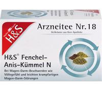 H&S Fenouil-Anis-Cumin N Tisane n° 18, 20 pces. Sachets filtres