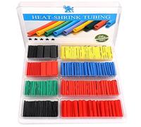H&S Gaine Thermorétractable - 532pcs - Kit Thermoretractable Isolation Fil Électrique - Lot de Tubes Thermorétractables Rétraction Thermique Ratio 2:1 - Manchon Thermo Retractable