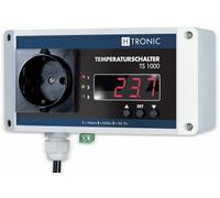 H-Tronic 4485 1 11 44 85 TS 1000 Interrupteur de température 55-850 °C 3000 W, blanc, bleu, noir