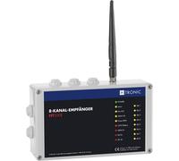 H-Tronic HT200E Récepteur radio 8 canaux Fréquence 868.35 MHz, 869.05 MHz, 869.55 MHz 12 V Portée max. 200 m