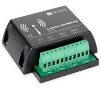 H-Tronic HT3E Récepteur radio 3 canaux, fréquence 868.35MHz, 12V/DC