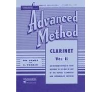 H. Voxman Rubank Advanced Method Clarinet Vol. 2 Clarinet Sheet Music And Instruction Songbook Advanced Scales, Duets And Solo Prep Rubank Publications Music Teacher Resource