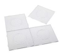 H&W Lot de 4 grands panneaux perforés transparents de 5 mm, avec 4 papiers cadeau (WA3-Z1)